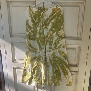 Wearables flared teared palazzo pant XS